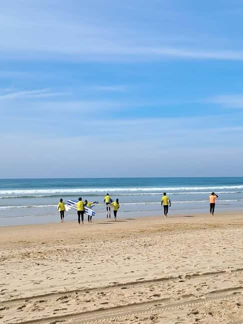 Lisbon: Surfing Lesson on Costa de Caparica Beach - Sand basics that actually translate to wave time
