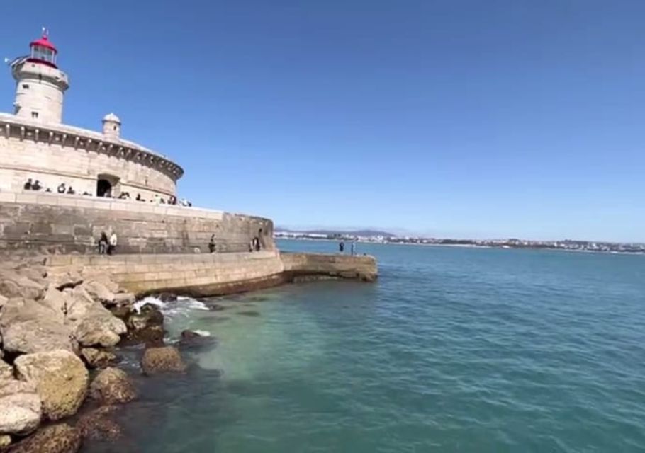 Lisbon: Tagus River Cruise to the Ocean & Dolphin Watching - Trafaria and the forts: where the river starts acting like the ocean