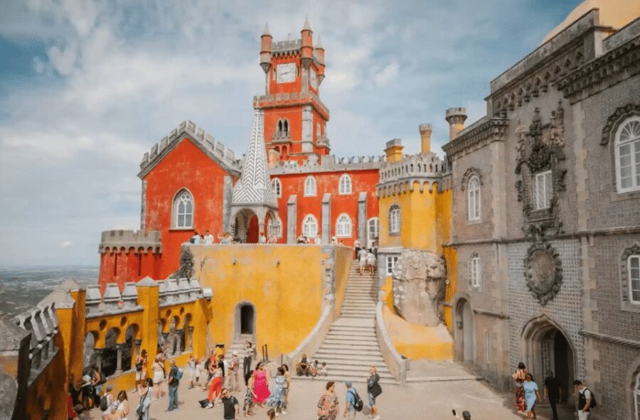 Magical Day Trip: Pena Palace, Sintra, CaboDa Roca & Cascais - Cabo da Roca and the Atlantic at 150 meters