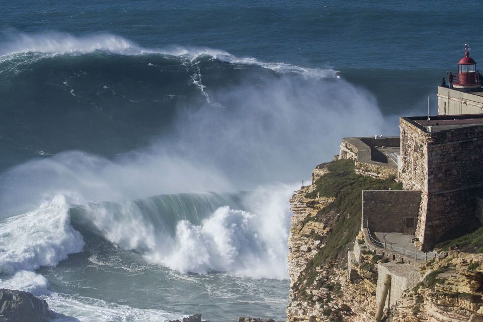 Óbidos, Nazaré & Alcobaça: Private Trip by Car - Nazaré: beaches, giant-wave legend, and the surf world nearby