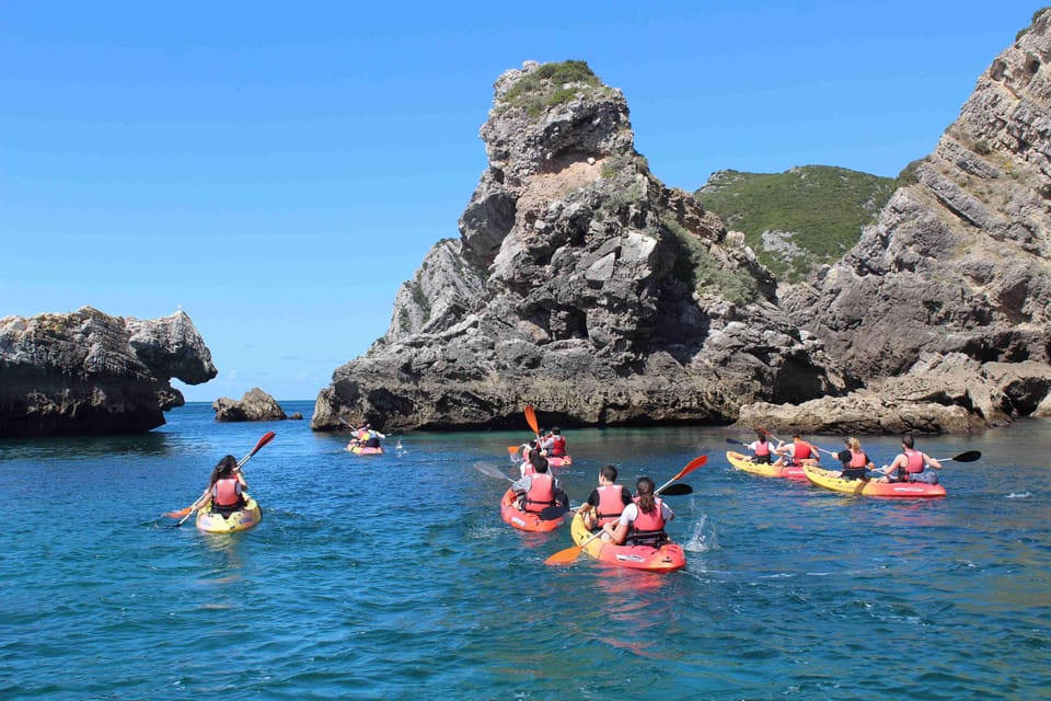 Sesimbra: Ribeiro Cavalo Beach, Caves, & Arrábida Kayak Tour - Key highlights worth planning for