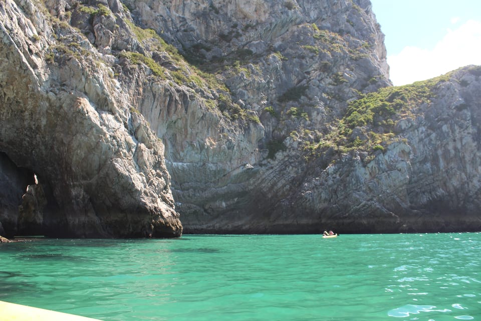 Sesimbra: Ribeiro Cavalo Beach, Caves, & Arrábida Kayak Tour - Choosing the right time: fog mornings vs windier afternoons