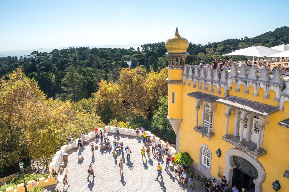 Sintra and Cascais Small Group Tour from Lisbon - The Castle of the Moors viewpoint drive: big panoramas without committing to a hike